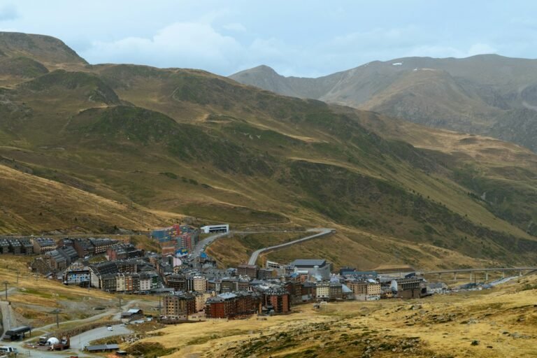 Pas de la Casa nestled in the Andorran Pyrenees. Photo: Romain Galoché / Unsplash